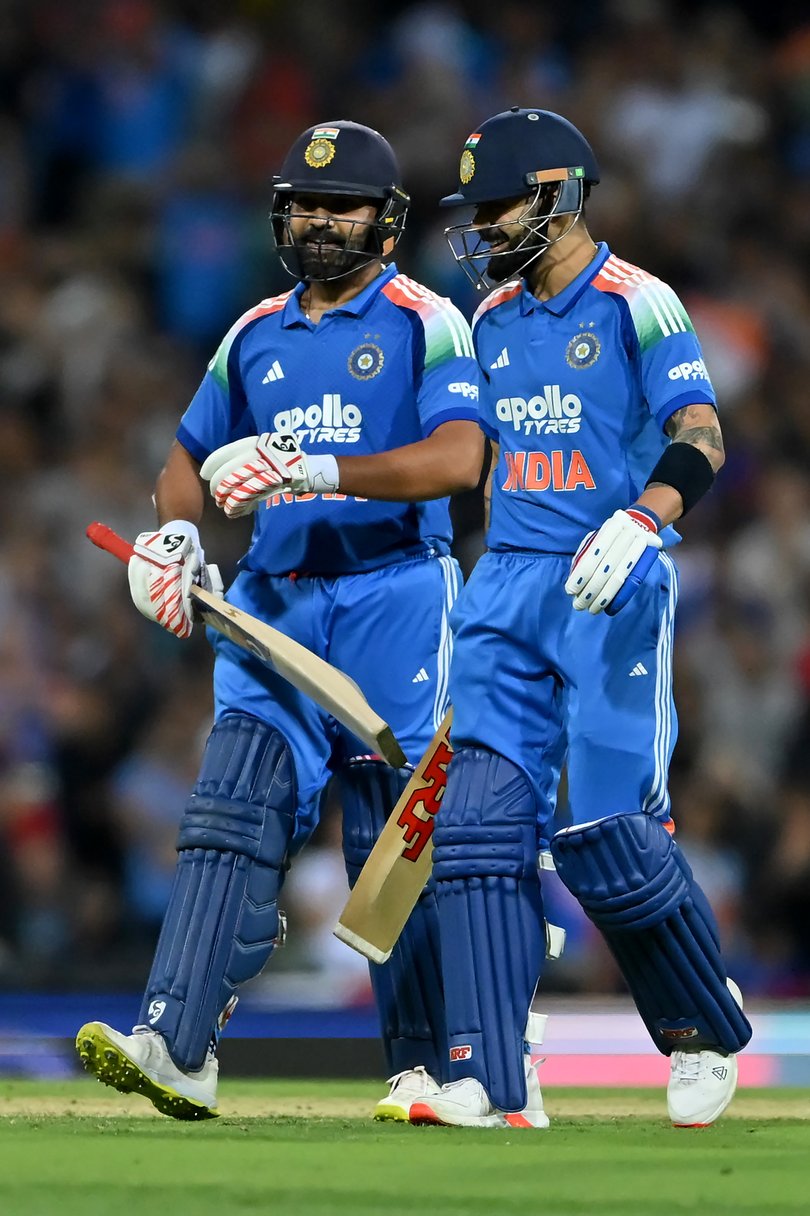 Virat Kohli and Rohit Sharma starred in game three.