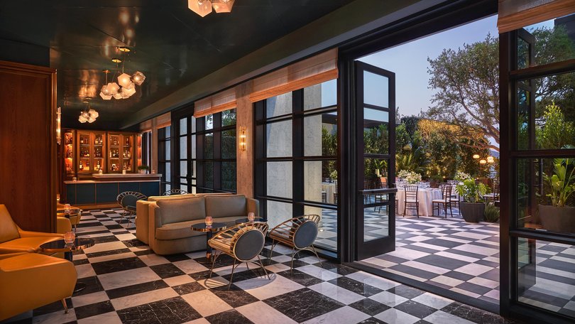 Once a famed LA nightspot – music and live performance remain central to the new Sun Rose hotel.