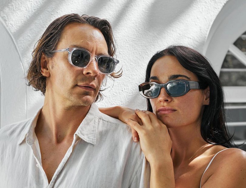 Raes hotel unisex collection with Italian eyewear house L.G.R.