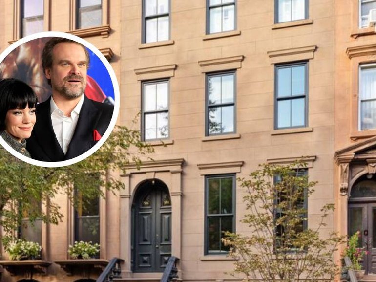 The maximalist brownstone is on the market for $12.1 million. Pic: Shutterstock/Compass.
