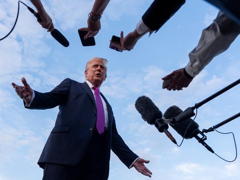 US President Donald Trump wants a third term.