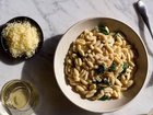 Dani Venn’s reamy gruyère and lemon cavatelli. 