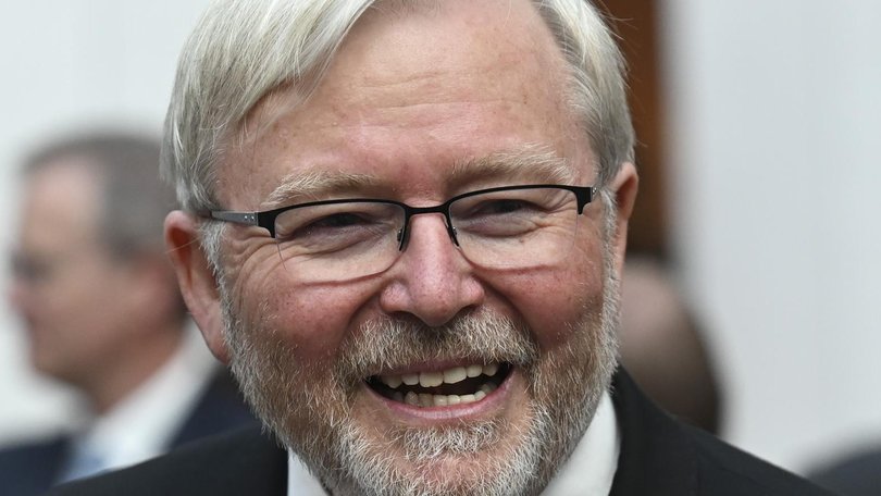 Kevin Rudd has made his first public comments since his awkward exchange with US President Donald Trump during Anthony Albanese’s White House visit.