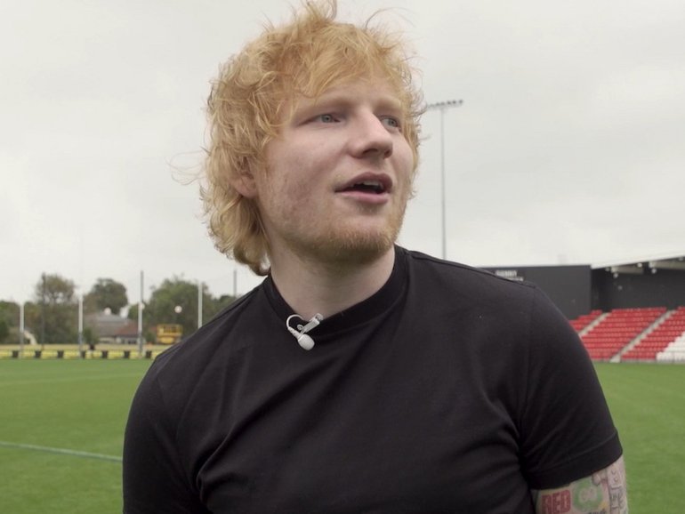Ed Sheeran is set to play before an Opening Round game. 