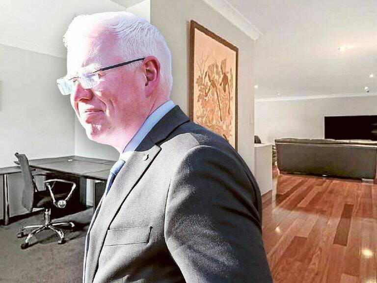 Gareth Ward (pictured) recently listed his Meroo Meadow home, near Nowra, for sale.