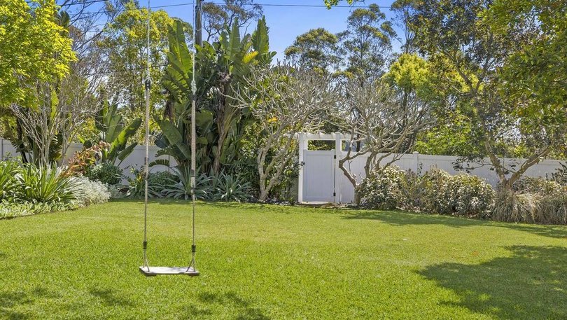 Sitting on a 1511-square-metre block, the property backs onto a bush reserve.