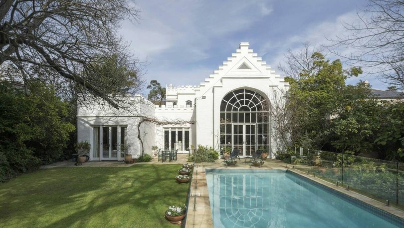 The property is a solid brick Victorian residence with one of Beswicke's most unique facades.