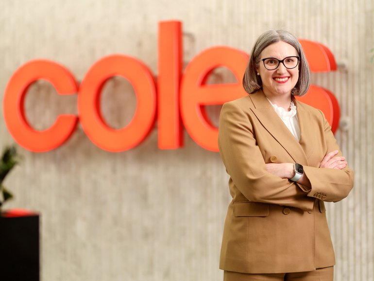 Coles boss Leah Weckert says shoppers are feeling more optimistic.