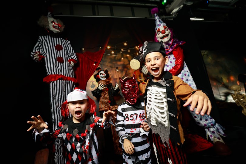 The family friendly experience features four spine-tingling zones.