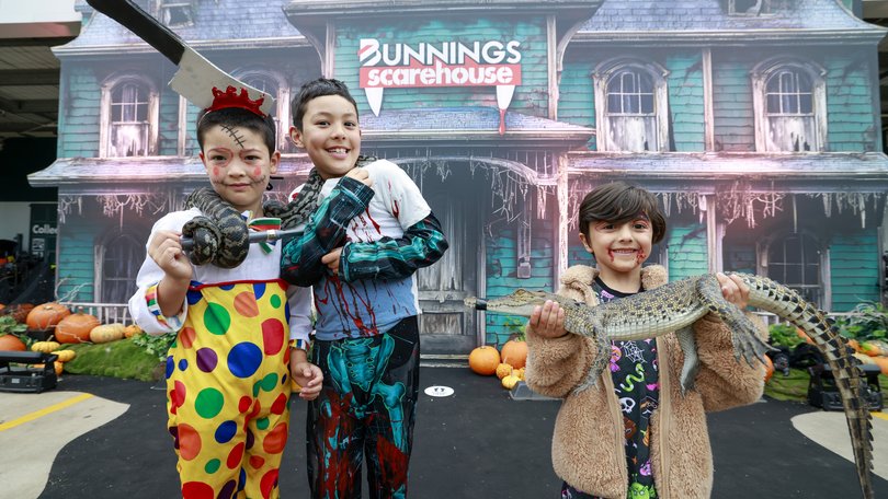 'Bunnings Scarehouse' has been unveiled at the company's Alexandria store.