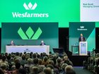 Wesfarmers chief executive Rob Scott will deliver a mixed trading outlook to the AGM in Perth later on Thursday. 