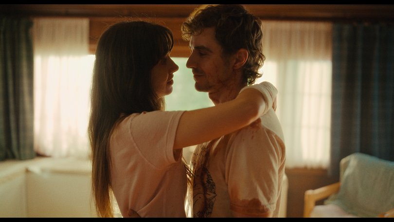 Dave Franco and Alison Brie in Together.