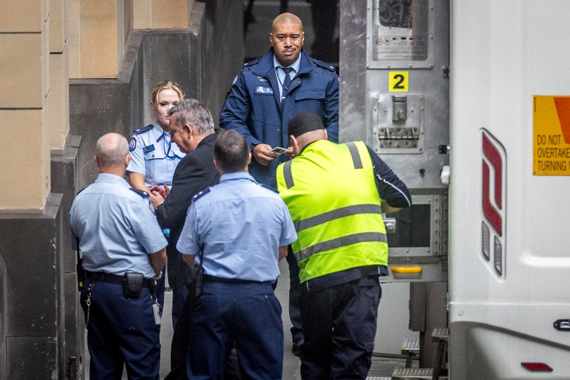 Greg Lynn arrives at the Supreme Court of Victoria in Melbourne, Friday, October 31, 2025.