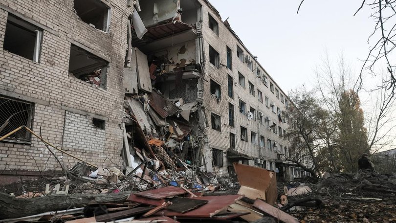 Ukraine accuses Moscow of targeting its power supplies as the cold winter months approach. (EPA PHOTO)