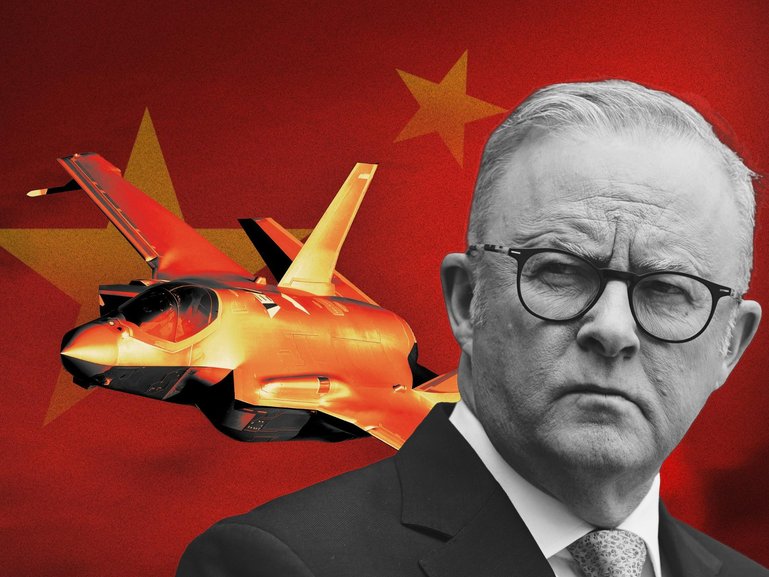 Anthony Albanese has spoken to President Xi about the ‘dangerous’ flare incident over the South China Sea.