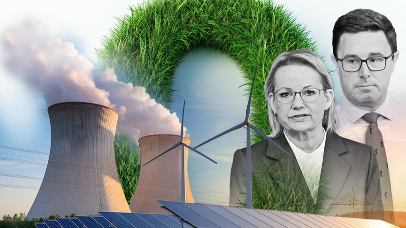 Opposition backbench MPs are locked in closed door discussions at Parliament House about the Coalition’s future position on net zero and energy policy.