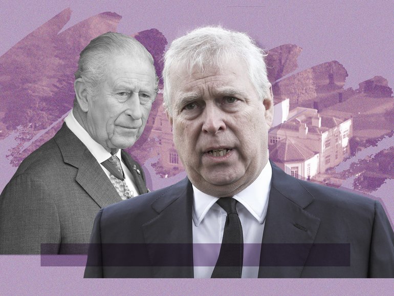 King Charles and Andrew.