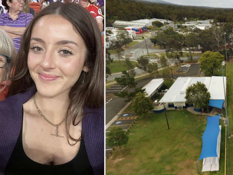 Finley Bone, 21, has been identified as the young woman killed in a freak lightning strike at Cooroy, Sunshine Coast 