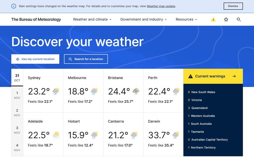 The update came into effect on Friday 31 October with users being alerted to the change by a banner at the top of the website.