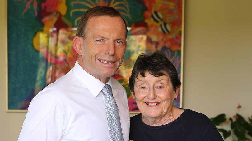 Fay Abbott, mother of former prime minister Tony Abbott, has died at the age of 92.