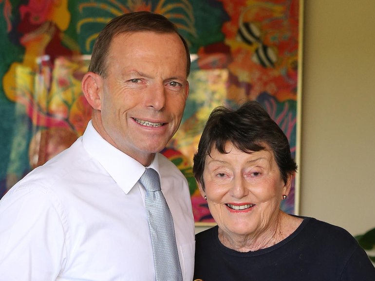 Fay Abbott, mother of former prime minister Tony Abbott, has died at the age of 92.