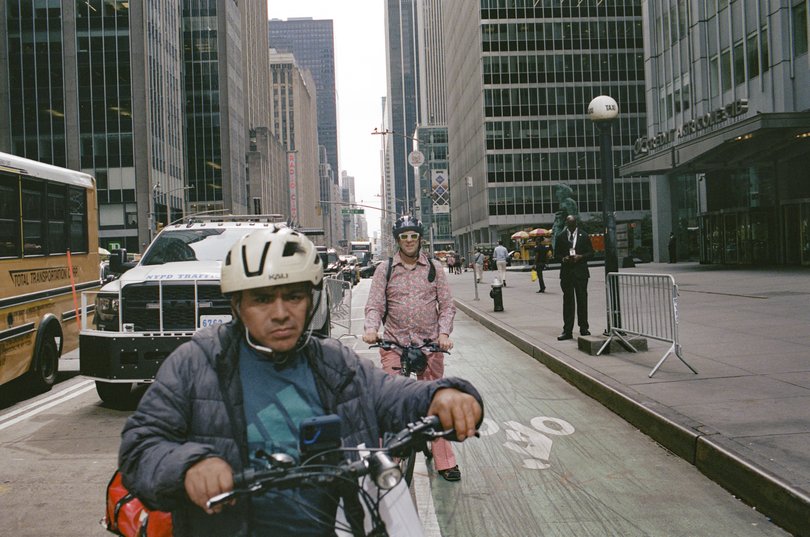 For the purposes of the experiment, a bike seemed like the best option for getting around the city.