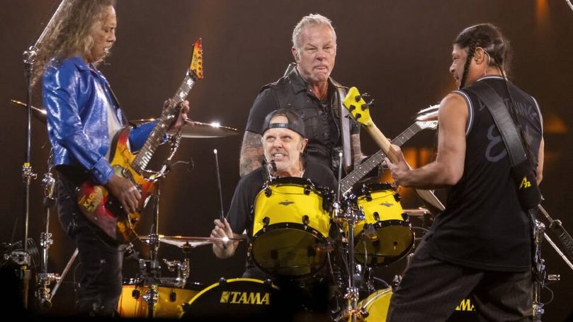 Metallica is touring Australia throughout November. Getty