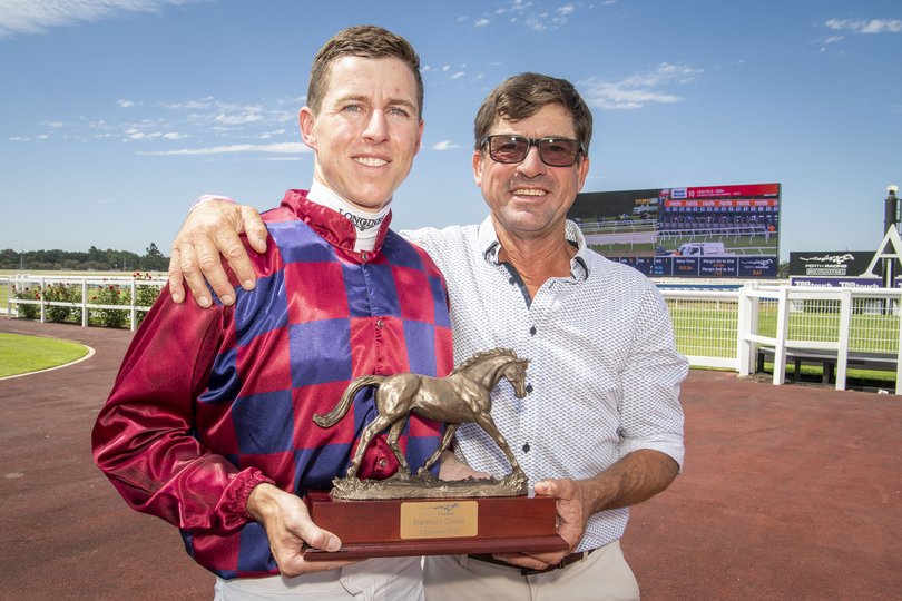 Damian Lane with Michael Lane.