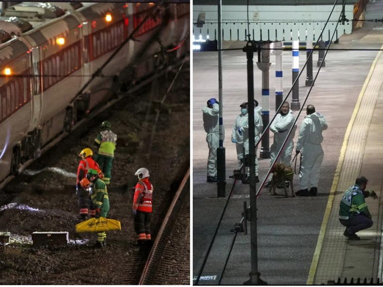 Nine people have life-threatening injuries after a mass stabbing attack.