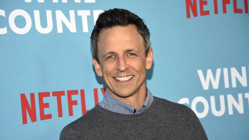 Seth Meyers has incurred the wrath of Donald Trump after a copping a satirical spray on TV.