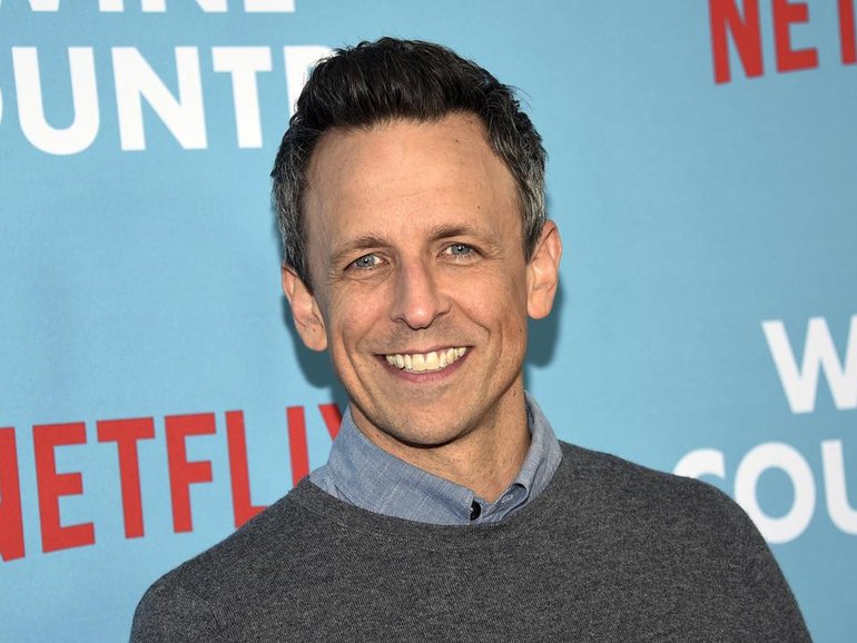 Seth Meyers has incurred the wrath of Donald Trump after a copping a satirical spray on TV.