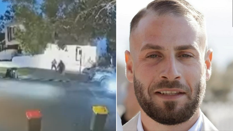 Brother of property developer millionaire,  George Ayoub (right), has been released after being held by kidnappers for four days.