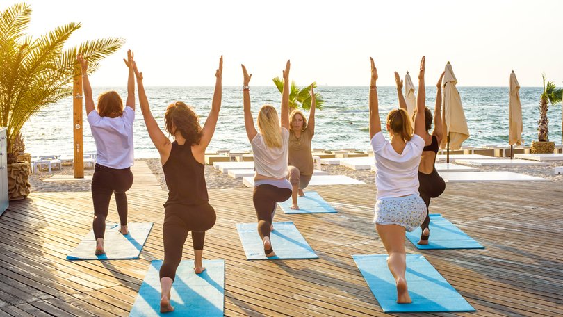 A walk, a stretch, even yoga with friends — little moves have big mental rewards.