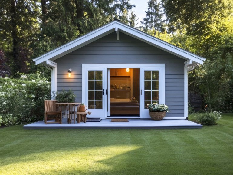 While there’s a thriving business in building mini, self-contained homes in the backyard, many aren’t aware that a granny flat arrangement can be set up in an existing home, with little or no modification.