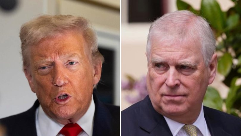 US President Donald Trump says he 'feels badly' for the Royal Family after Andrew’s titles were stripped.