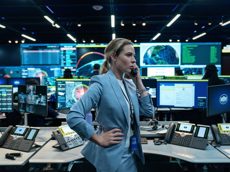 Rebecca Ferguson in A House of Dynamite.