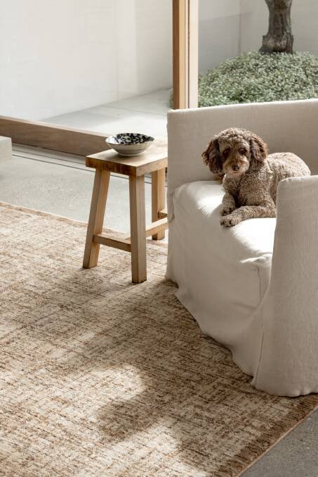 The Meadow rug in Malt is one of Steph's favourite pieces.