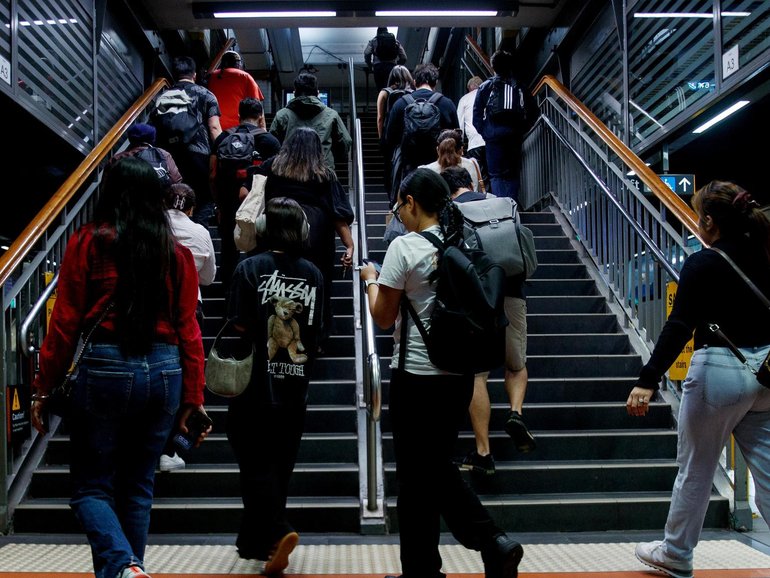 Commuters across southwestern Sydney are facing more months on replacement buses after the M1 metro upgrade was pushed back again. NewsWire / Nikki Short