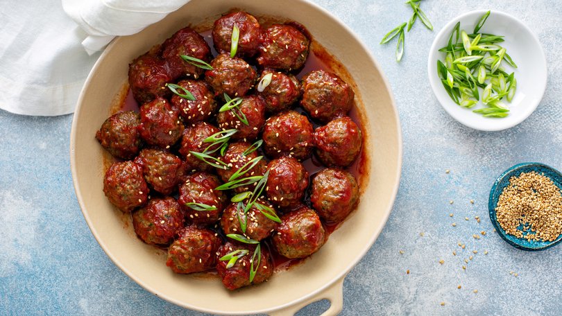 Meatballs are perfect for a party platter.