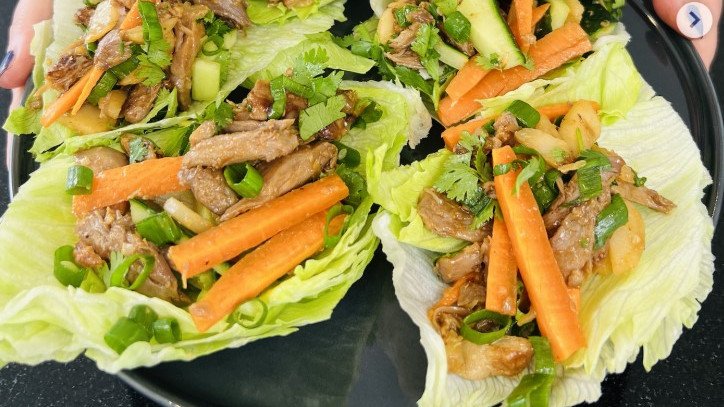 Rhian Allen’s san choy bows. 