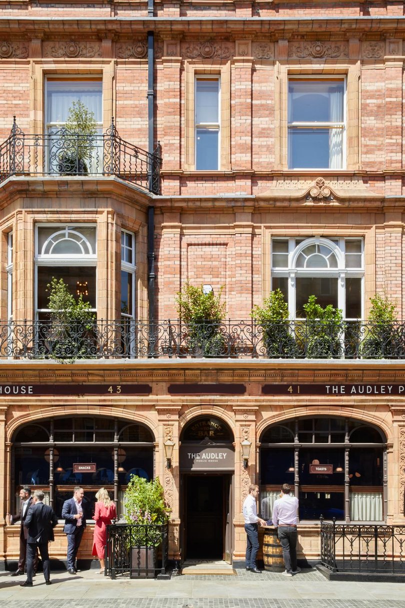 The Audley Public House.