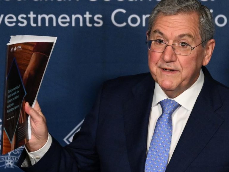 ASIC wants to be a backer, not a blocker of investment, outgoing chair Joe Longo says. (Joel Carrett/AAP PHOTOS)