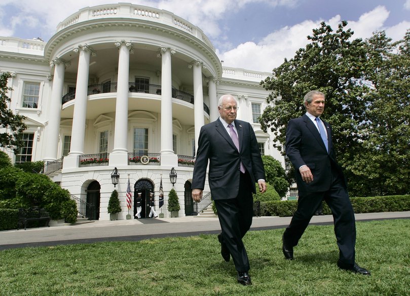 President George W. Bush and Vice President Dick Cheney in 2006.