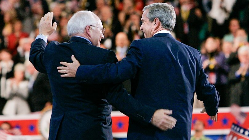 President George W. Bush and Vice President Dick Cheney in 2004.