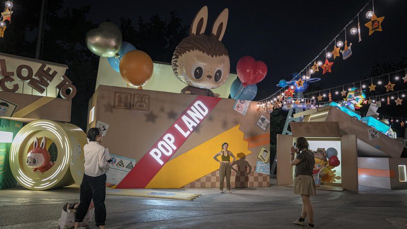 Pop Mart, maker of the wildly popular toys such as Labubu dolls, wants to be China’s Disney 