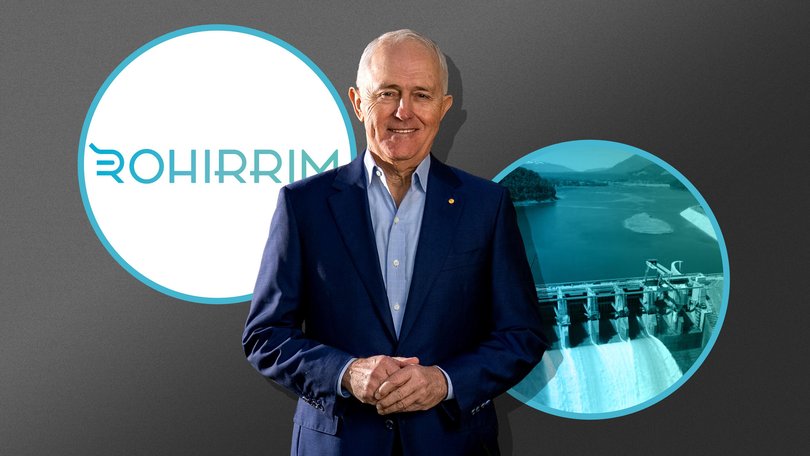Malcolm Turnbull, whose Snowy Hydro 2.0 project continues to spark new cost blow-outs, has become an adviser to an American software company called Rohirrim.