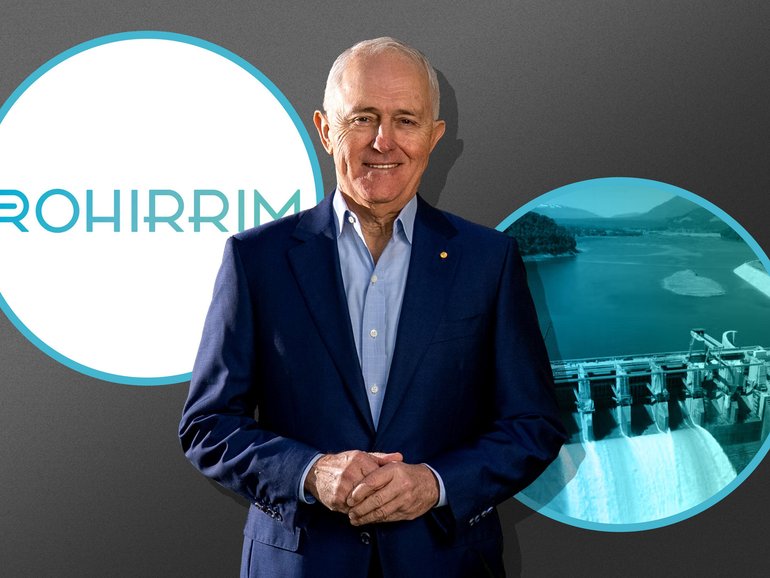 Malcolm Turnbull, whose Snowy Hydro 2.0 project continues to spark new cost blow-outs, has become an adviser to an American software company called Rohirrim.
