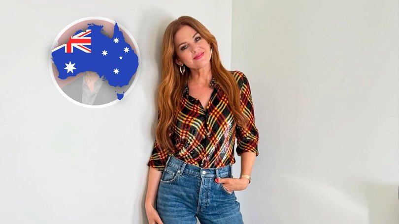 Isla Fisher has lauded one former co-star's Aussie accent.