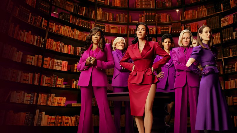 Kim Kardashian is front and centre of the show’s marketing.