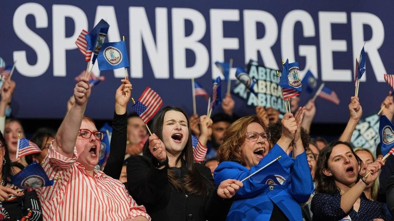 Abigail Spanberger was elected Virginia's governor in a night of victories for the Democrats. (AP PHOTO)